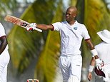 Ton-up Chase, Holder give West Indies edge