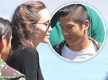 Angelina Jolie treats son Pax, 13, to Sunday lunch