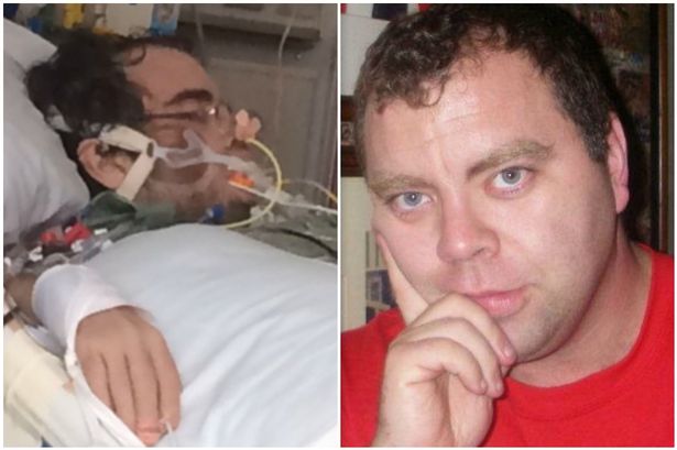 Bedside vigil for Anglesey man suffering from life-threatening infection