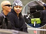 Amber Rose and Blac Chyna pile up 9 suitcases for a 1-night trip to Toronto