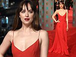 BAFTAs 2016 red carpet sees Dakota Johnson braless under slinky red dress