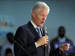 'He kept screaming because he was afraid of my answer': Bill Clinton defends telling veteran to 'shut up' during campaign event as he stumps for Hillary