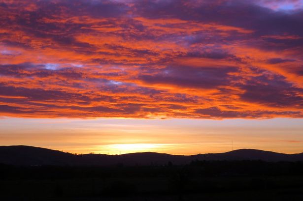 Your beautiful photos of the sunrise over North Wales