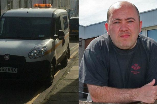 Anglesey traffic warden parks on yellow line before handing out tickets to other motorists