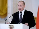 Kremlin slams Trump campaign video that described Vladimir Putin as America's toughest opponent over 'demonization' of Russia