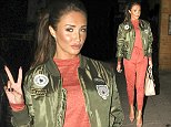 TOWIE newcomer Megan McKenna matches her jumpsuit to her tan as she steps out yet another night on the town