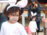 Kim Kardashian takes daughter North West and niece Penelope on Easter egg hunt