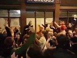 Saxophone-playing busker gets Cardiff rugby fans dancing to Baker Street