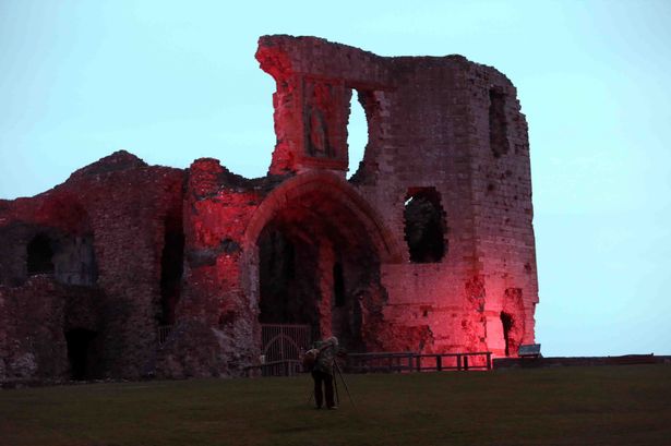 Ghosts of white lady and dragon slayer spook visitors to Denbigh Castle