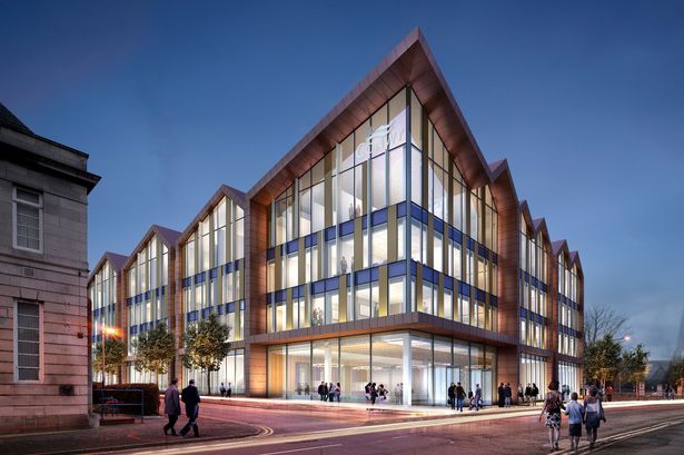 Colwyn Bay multi-million pound office development plans submitted