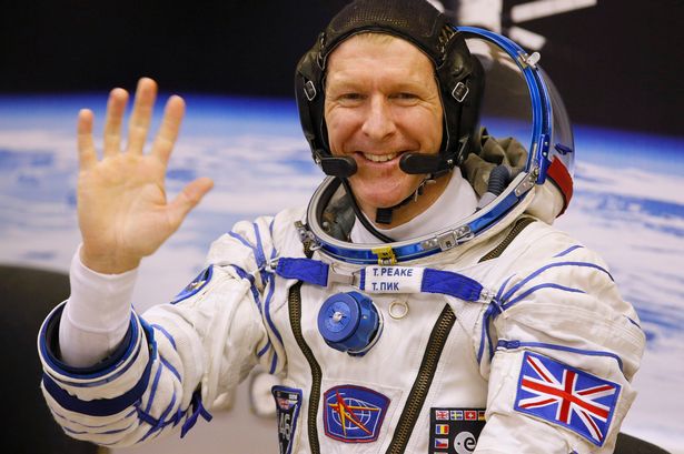Astronout Tim Peake shoots Snowdonia pictures from outer space
