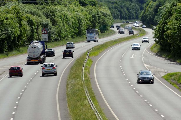Delay misery for A483 drivers as drainage works take place