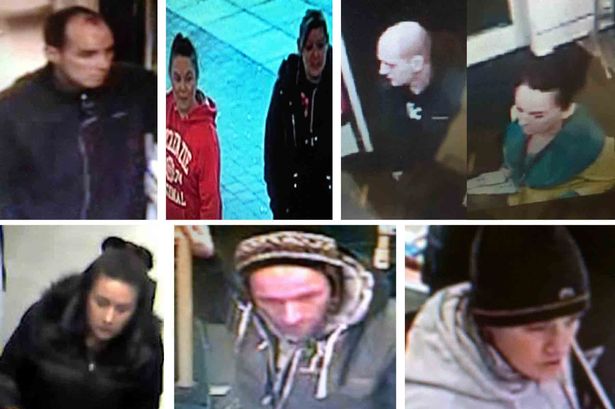 Caught on Camera: Can you help North Wales Police trace these people?