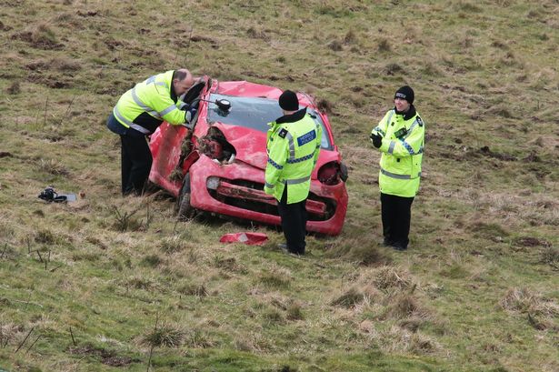 Woman who crashed down Denbighshire mountainside fights for her life in hospital