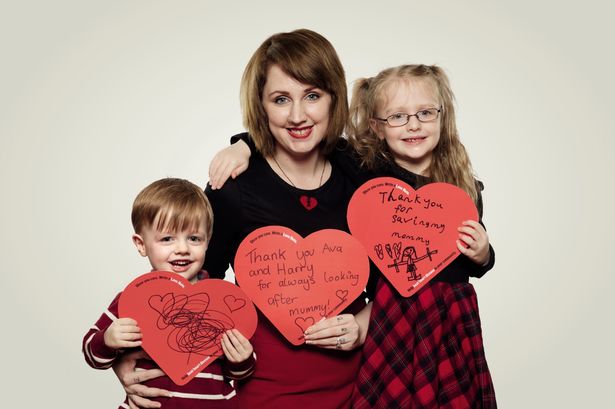Gwynedd mum born with heart condition makes Mother's Day charity appeal