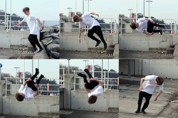 Backflipping Rhyl Bridge freerunner's delight at potential Olympic recognition for 'sport'