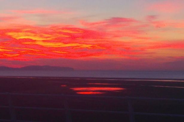 Your stunning photos of the sunset over North Wales