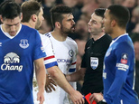 Diego costa could face three-match ban as fa probes actions at everton