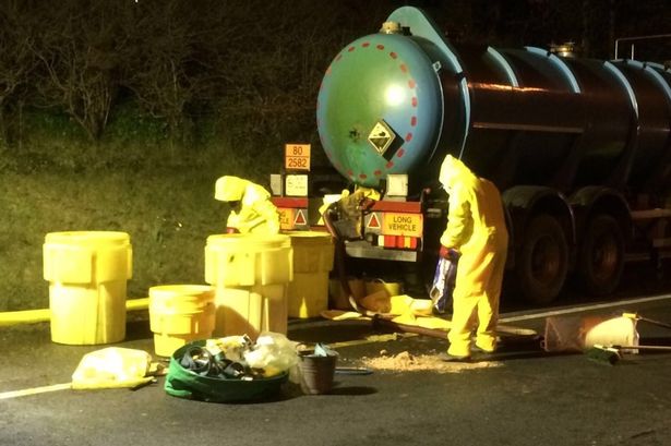 A55 chemical spill: Residents 'not at risk' from substance say experts