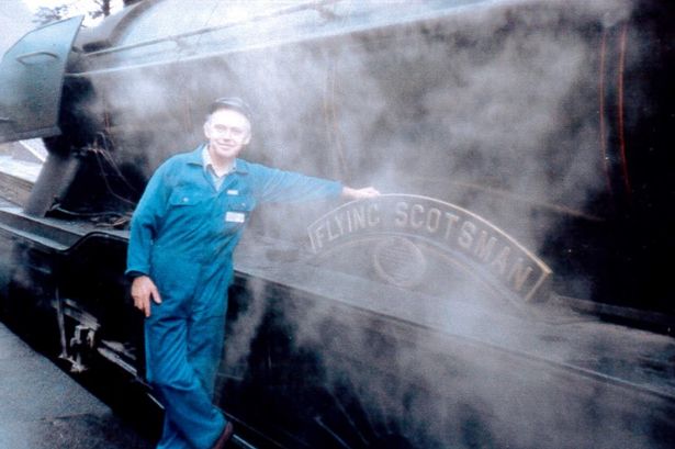 Flintshire man who drove Flying Scotsman recalls day he took controls of steam locomotive
