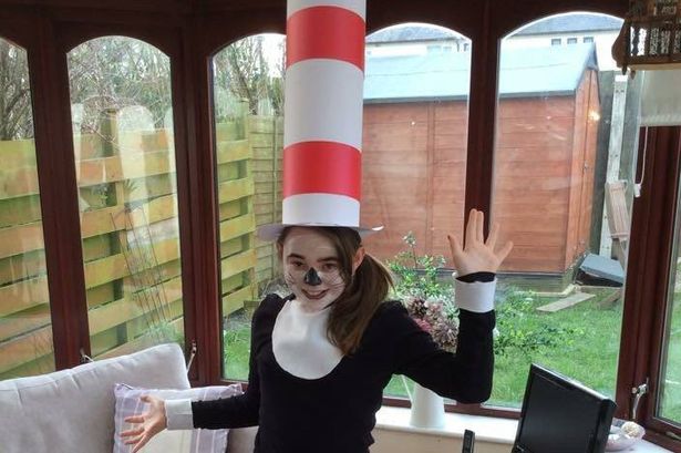 Anglesey mum praises hospital staff for helping make daughter's World Book Day complete