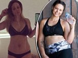 'Those boobies weren't going anywhere!' Seven Year Switch's Cassie hails 'breastfeeding-friendly' activewear… after revealing 14kg weightloss