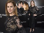 Amy Adams wows in lace for the National Board Of Review's Gala in NYC