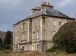 Stunning pictures show the abandoned mansion once used as a school for evacuees during World War Two that has remained untouched for 20 years 