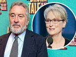 'What you said was great': Robert De Niro pens letter of support to Meryl Streep after her Golden Globes speech