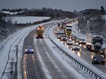 UK Weather: Up to eight inches of snow is set to fall TODAY as winter storm blows in