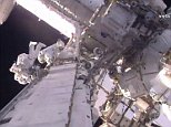 Watch live as spacewalking astronauts step outside the ISS to fit new fridge-sized batteries
