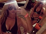 Amber Dowding fires back after online troll tells her to 'get a f*****g job' as she shares VERY steamy bikini snap in Dubai