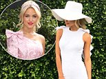 Jessie Habermann steps out in a white jumpsuit at Portsea Polo