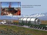 NuScale nuclear plant fits on the back of a truck