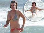 Lisa Appleton wears TINY bikini during Spanish holiday