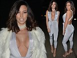 Pascal Craymer bares all in a VERY plunging grey jumpsuit