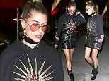 Hailey Baldwin stuns at The Roxy on night out