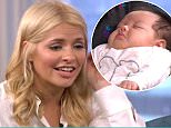 Holly Willoughby gets gooey-eyed over baby on This Morning