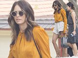 Jesinta Campbell wears retro-inspired outfit at DJs shoot