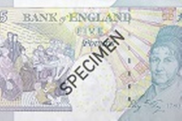 The paper £5 note will stop being legal tender after this date