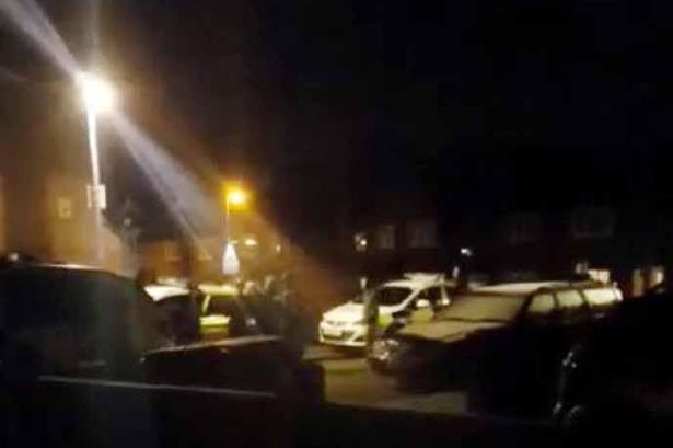 Armed police swoop on Mold house where man was 'slashed with knife'
