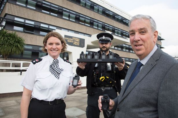 Chest mounted video cameras issued to EVERY frontline North Wales Police officer