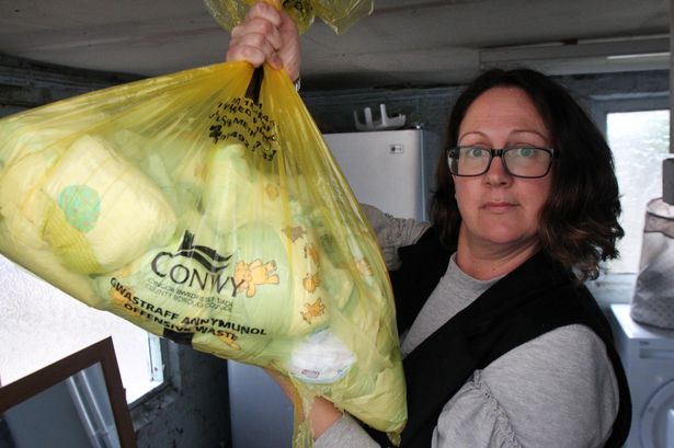 'Crazy' monthly bin collections cause a stink in the Conwy Valley