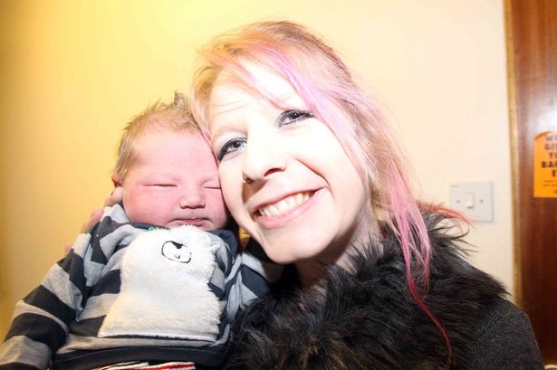 New Year's Day baby joy for Bangor parents