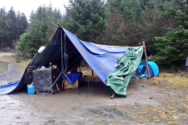 Cops 'pull the plug' on illegal rave in heart of Denbigh moors