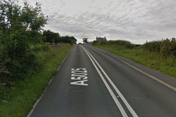 Anglesey road closed for more than two hours after crash