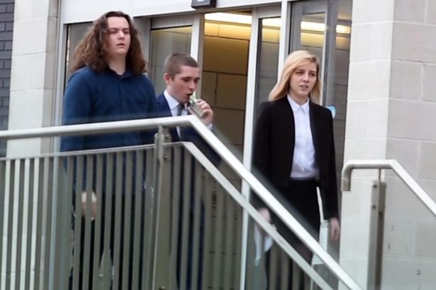 Bangor students trio terrified victim in 'bizarre' harassment campaign