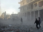 Eight dead in raids on rebel-held Syrian town: monitor
