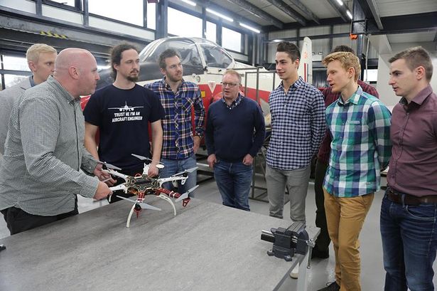 Degree in flying drones launched by Glyndwr University