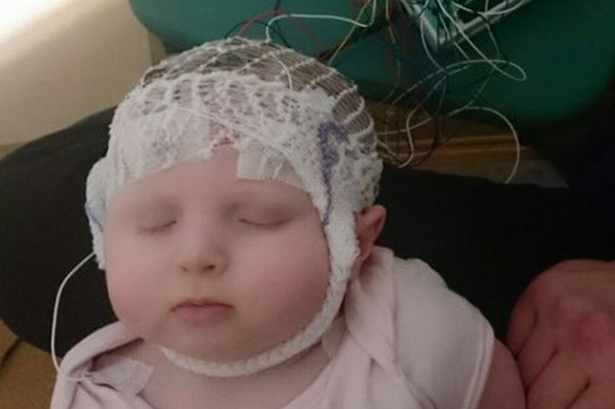 Rhyl mum shares video of baby suffering epileptic fit to help educate other families
